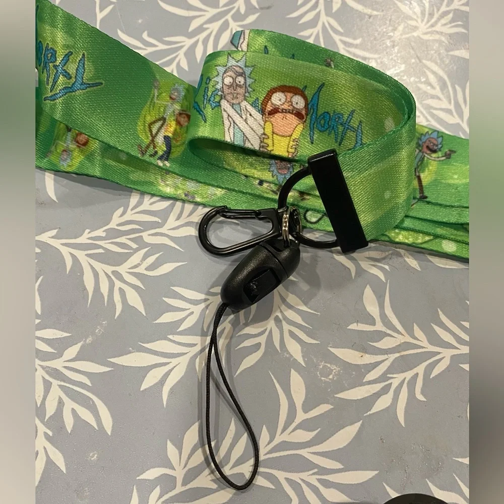 Lanyard and AirPods 1 Black Case Set